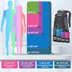 Microfiber Travel Sports Towel (Grey / S:16''x32''(2 Pcs))