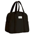 Insulated Lunch Bag for Women (Black)
