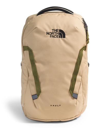 Vault Everyday Laptop Backpack (One Size / Khaki Stone/Tnf Black)