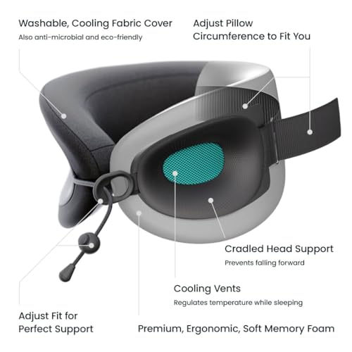 Travel Essential Neck Pillow (Amethyst)