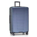 Boren Expandable Hardside Rugged Travel Luggage with 8 Spinner Wheels (Checked-Large 30-Inch, No USB Port / Slate Blue)