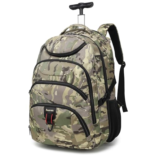 Rolling Backpack (17.3 inches / Army Camo)