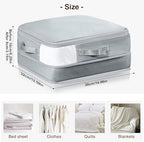 Clothes Storage Bag 6 Pack (Gray / 19L x 6 Pack)