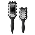 Curl Defining Brush for Curly Hair (2Pcs Black)