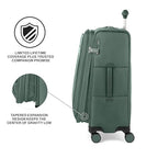 VersaPack+ Softside Checked Luggage Suitcase (Checked Medium / Desert Sage Green)