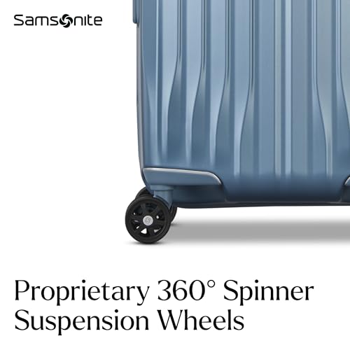 UpLIFT Carry On Hardside Luggage with Spinner Wheels (Carry-On Spinner / Elemental Blue)