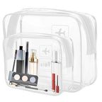 2 Pack Travel Toiletry Bag (2 Packs White)