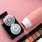 Travel Bottles for Toiletries (2 Ounces / Rose Pink)
