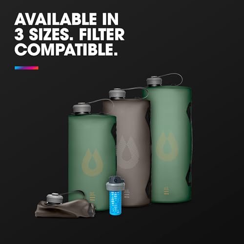 Seeker Collapsible Camping Water Storage (Mammoth Grey / 4 Liter)