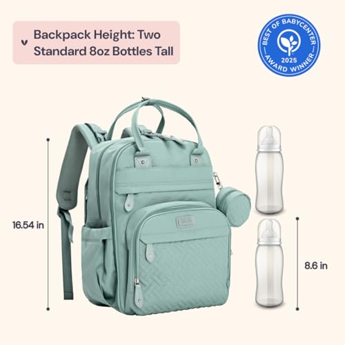 Diaper Bag Backpack (Sage Green)
