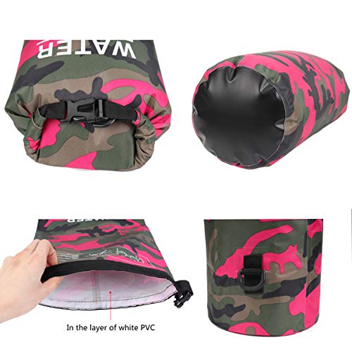 Waterproof Dry Bag 2L (Rose red / 10L)