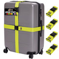 Heavy Duty Luggage Straps for Suitcase (Yellow)
