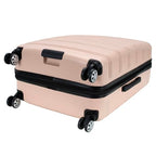 Melbourne Hardside Expandable Spinner Wheel Luggage (Champagne / Checked Large 28")