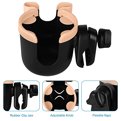 Stroller Cup Holder with Phone Holder (Mix Pink)