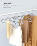 30 Pack Coat Hangers (30 Pack / Light Gray + Dark Gray)