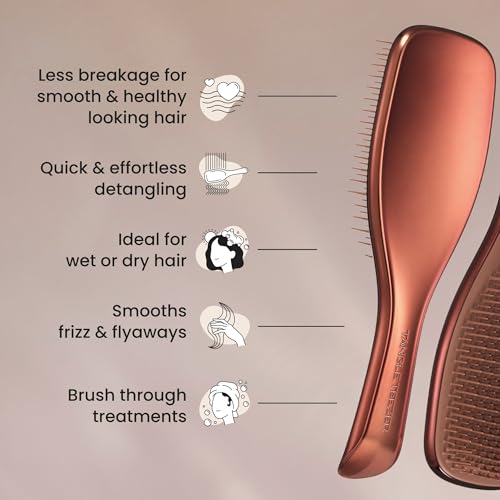 Chrome Ultimate Detangler Brush (Chocolate Bronze / Full Size)