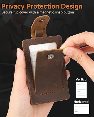 Luggage Tags for Suitcases (Coffee)