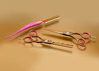 Shear Xpressions Hey Rosie 30T Professional Hair Cutting Scissors (Rose Gold 30T)