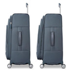 UpLIFT Lightweight Large Checked Softside 3 (3-Piece Set (CO/MD/LG) / Emerald Green)