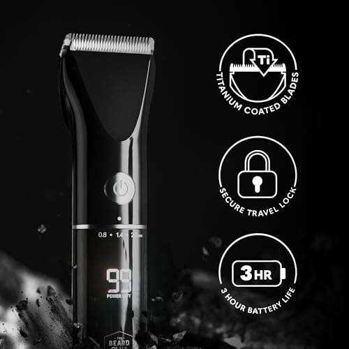 Beard Club Mens Grooming Kit & Beard Trimmer for Men (Beard Trimmer & Grooming Kit)