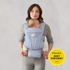 Omni Deluxe Baby Carrier for Newborn to Toddlers 0 (Serene Blue)