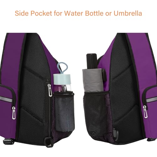 Sling Backpack Bag (Plum)