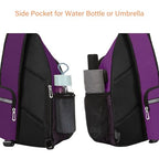Sling Backpack Bag (Plum)