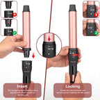 5 in 1 Curling Wand Set (Rose Gold)