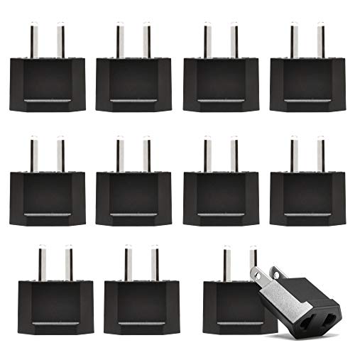 Australia China Plug Adapter Socket (12 Pack - Australian/China / Black)