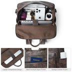 15.6 inch Laptop Backpack for Women (Two-toned Coffee)