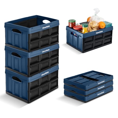 Collapsible Storage Bins (Ocean / 32l - 3 Pack)