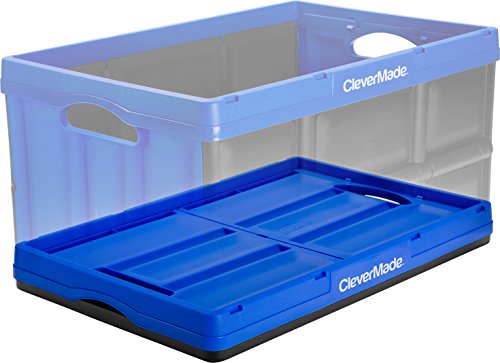 Collapsible Storage Bins (Royal Blue / 62l - 1 Pack)