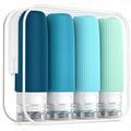 Travel Bottles for Toiletries (3 Ounces / Blue)