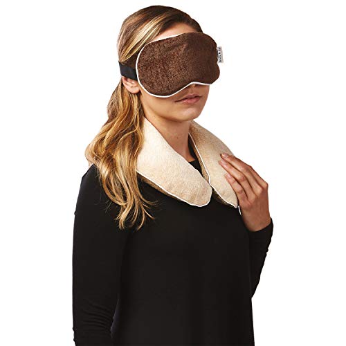 Hot & Cold Therapy Spa Collection Chenille Eye Mask (Aqua Mask)
