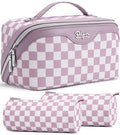 Travel Makeup Bag Organizer Cosmetic Bag (07-B-Purple)