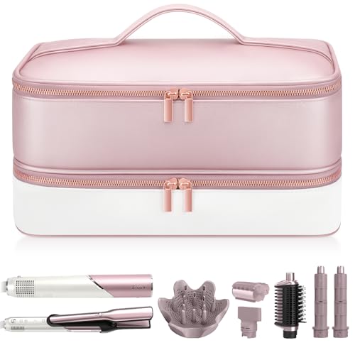 Travel Hair Dryer Case for Shark Glam (Pink)