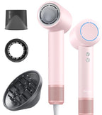 Hair Dryer with Diffuser for Curly Hair (Pink)