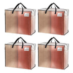 Heavy Duty Moving Bags (Clear / 22 Gallon-4 Pack)