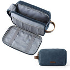 Toiletry Bag for Men (Navy Blue / Large)
