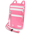 HERO Neck Wallet (Hot Pink)