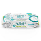 1 Pack Surface Wipes with Bleach (72 Count (Pack of 1))