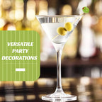 100 Pcs Olive Cocktail Picks 4.7 Inch Martini Picks Olive Bamboo (Olive)