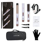 Hair Straightener and Curler (Purple)