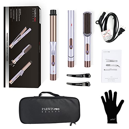 Hair Straightener and Curler (Purple)