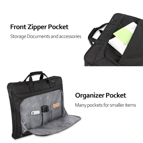 Garment Bag for Travel (Black)