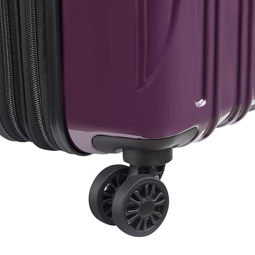 Helium Aero Hardside Expandable Luggage with Spinner Wheels (Plum / Carry-On Plus 21 Inch)