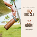 Stainless Steel Traveler With Handle