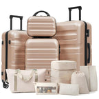 Luggage Set 13 Piece (Champagne / 13-piece Set)