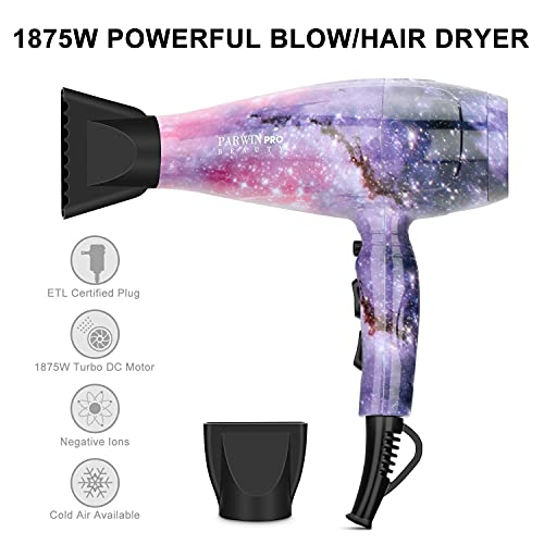 Hair Styling Set 1875w Professional Hair Dryer (Starry)