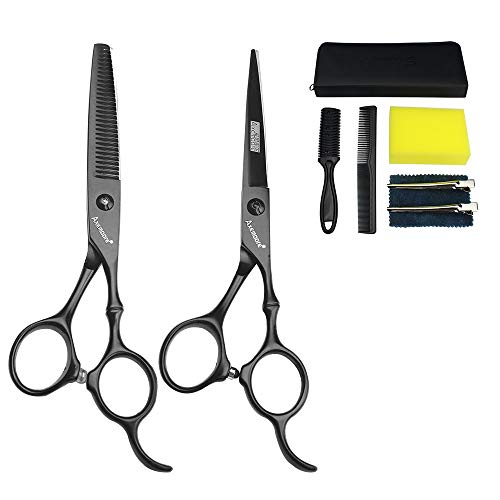7/7.5/8/9 inch salon personalized scissors salon hair styling hair scissors stainless steel hair tools (6-inch 2pc-E) (6-inch 2pc-e)